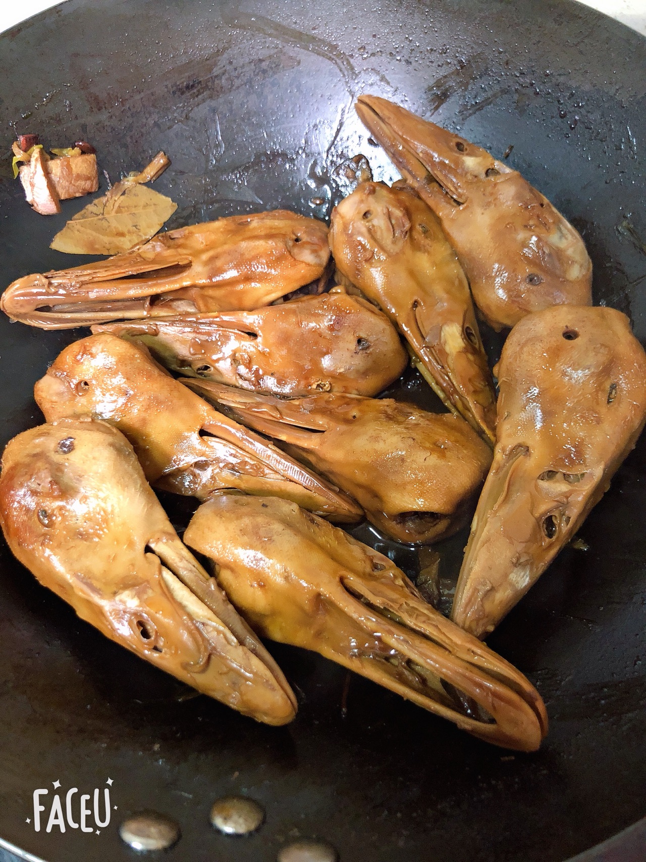 家庭版干锅鸭头