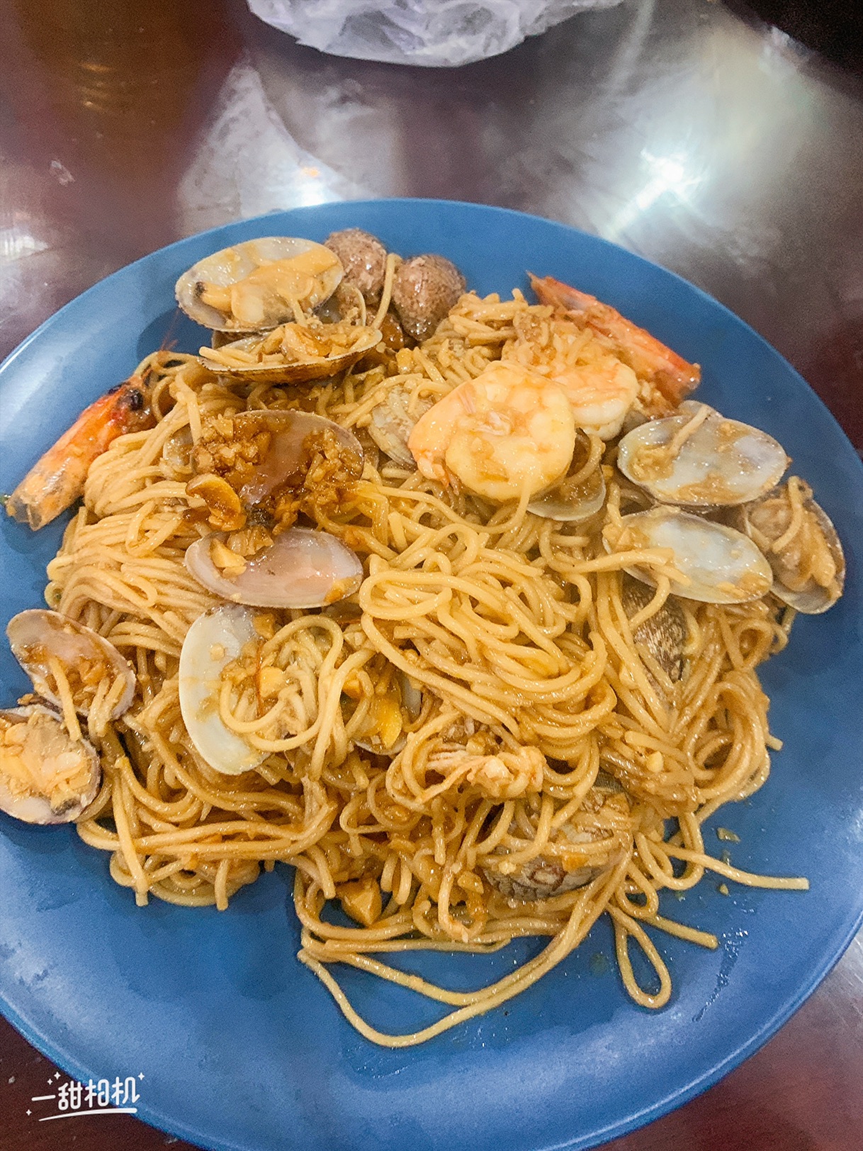 家庭版海鲜炒面