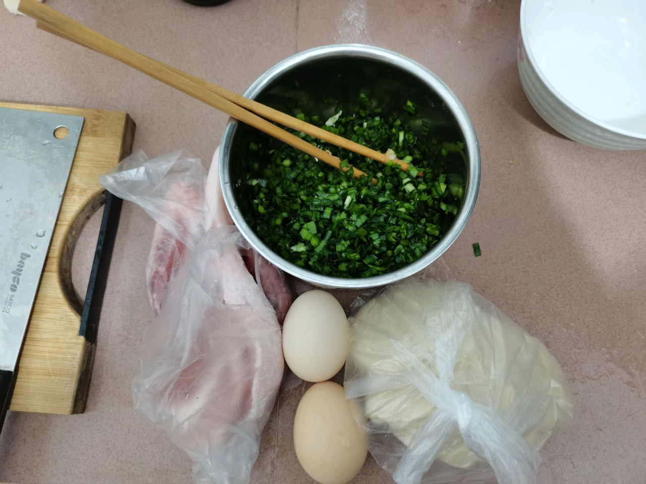 家庭版•韭菜鸡蛋猪肉饺