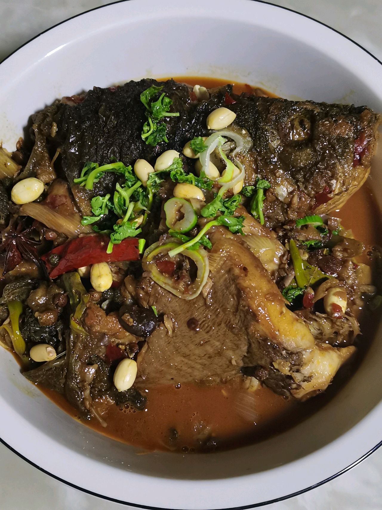 家庭版麻辣框镜鱼