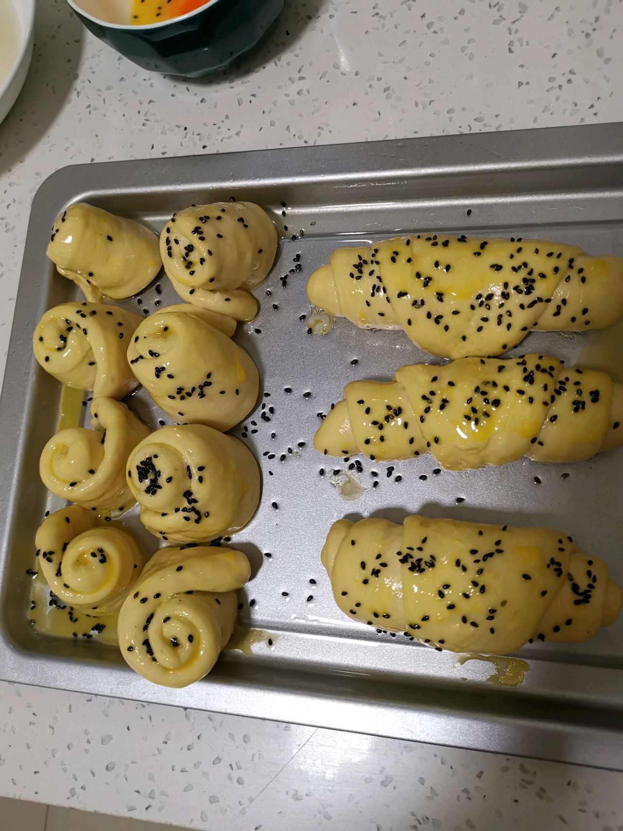 家庭版奶香蜂蜜小面包