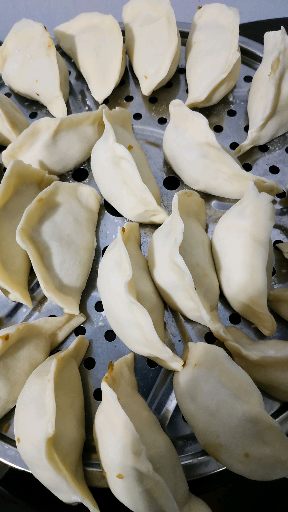 家庭版茄子猪肉饺子