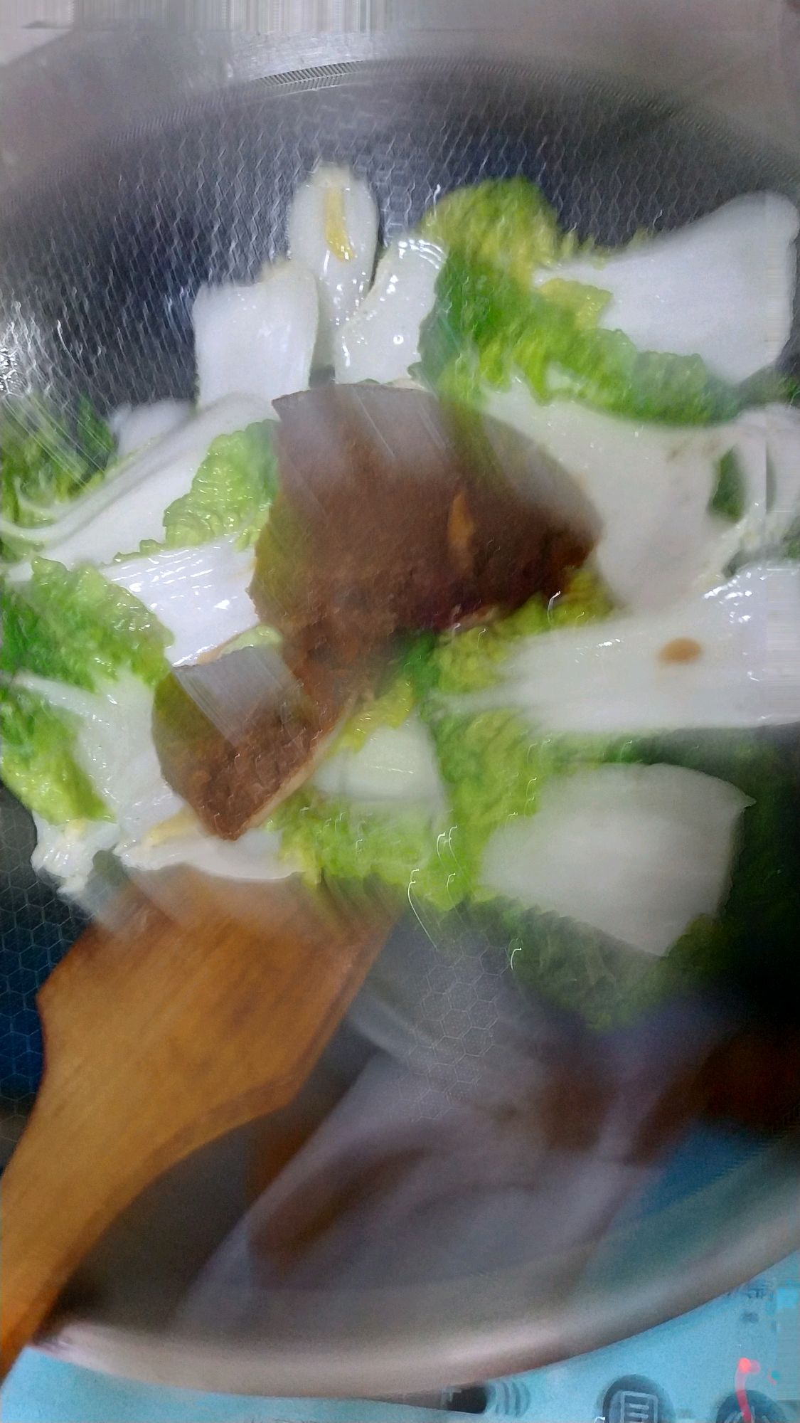 家庭版肉汤菊花菜
