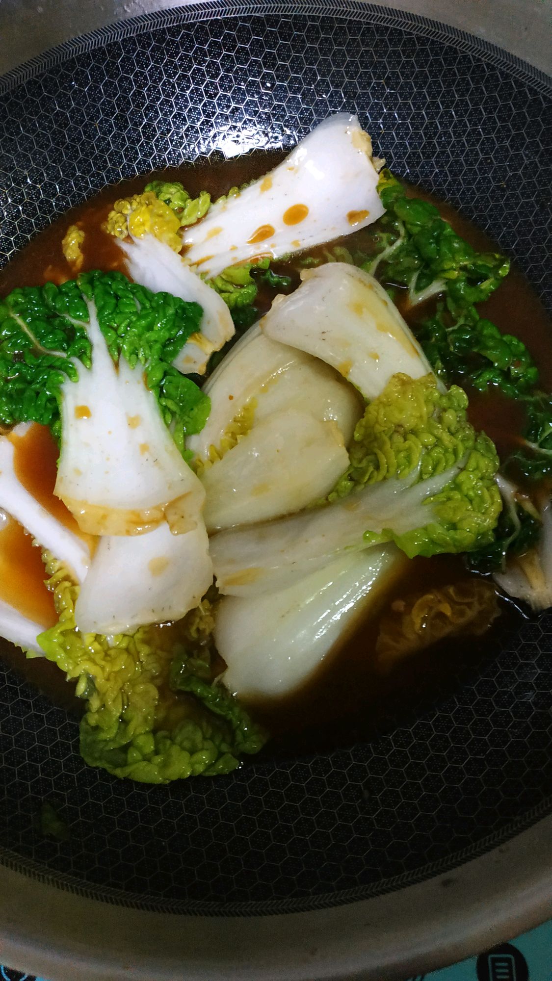 家庭版肉汤菊花菜