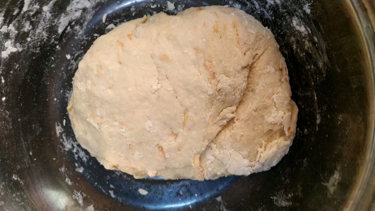 家庭版山药苹果饼