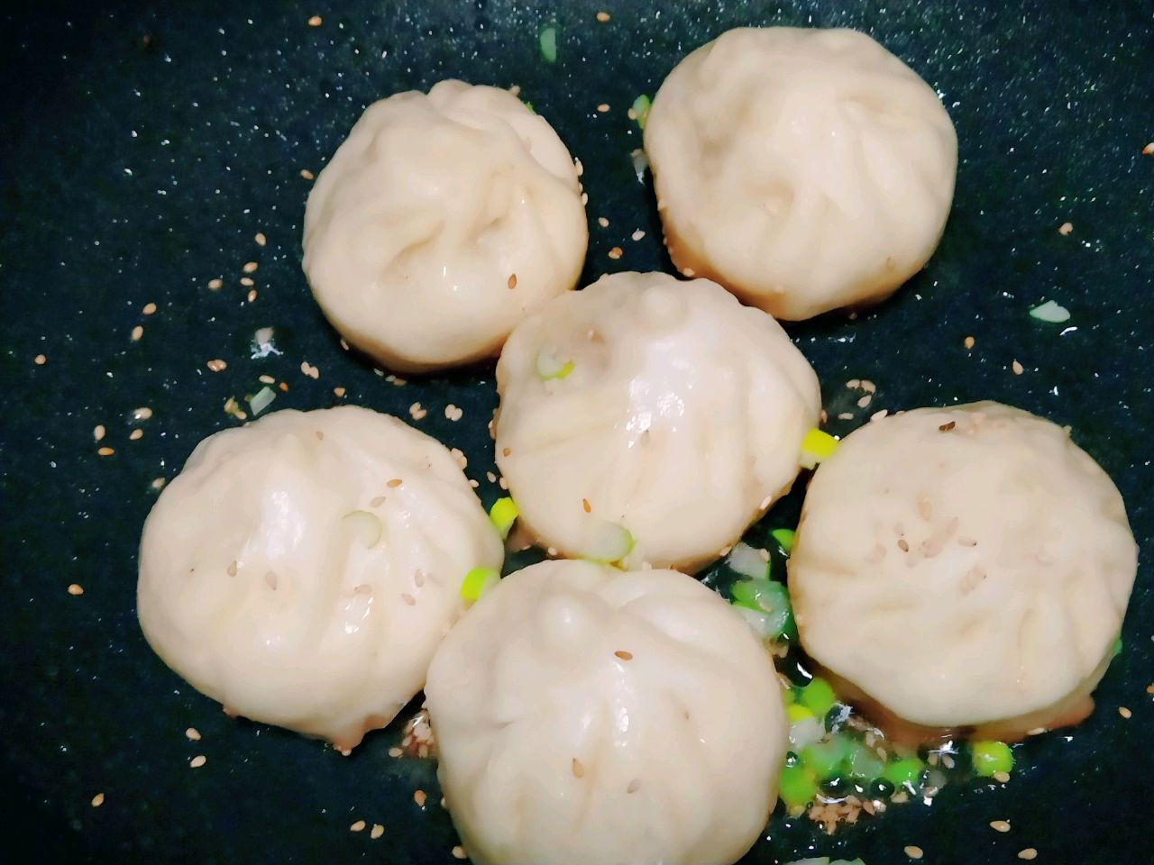 家庭版上海生煎包，口口爆汁