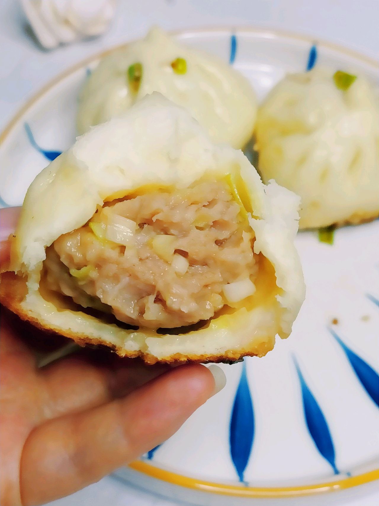家庭版上海生煎包，口口爆汁
