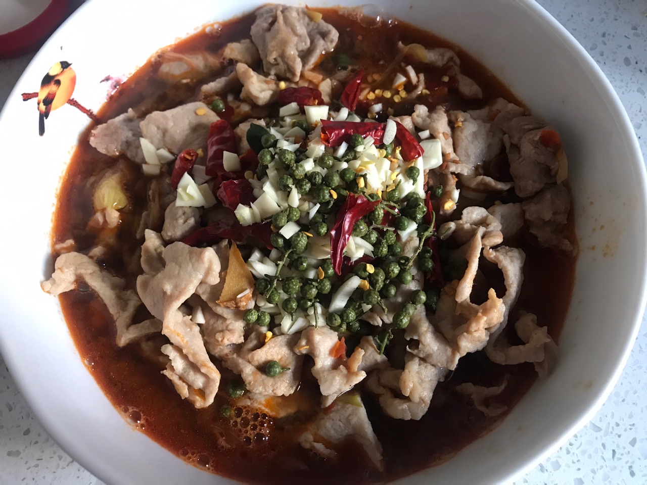 家庭版水煮肉片