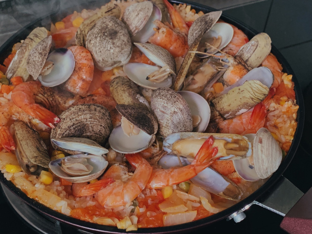 家庭版西班牙海鲜烩饭