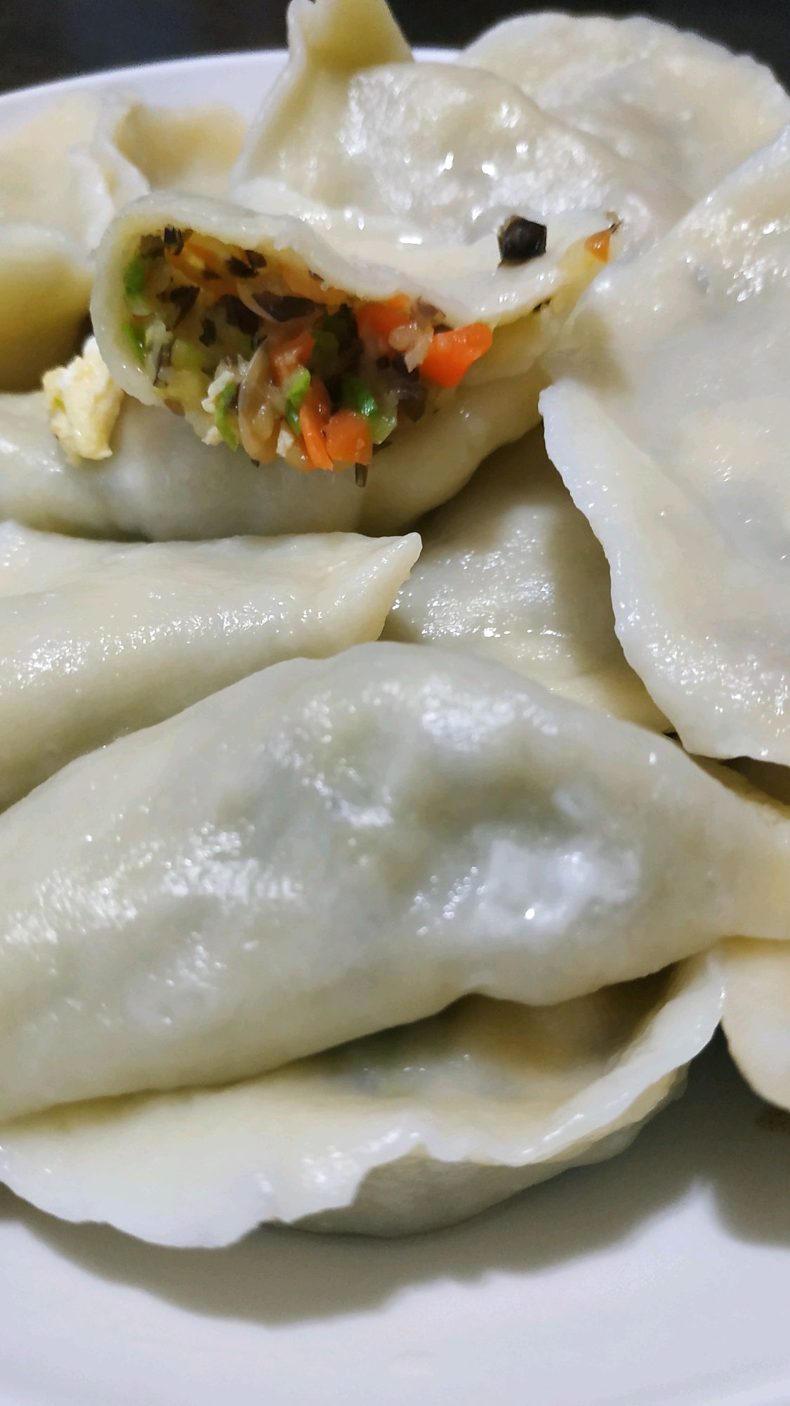 家庭版西葫芦鸡蛋饺子