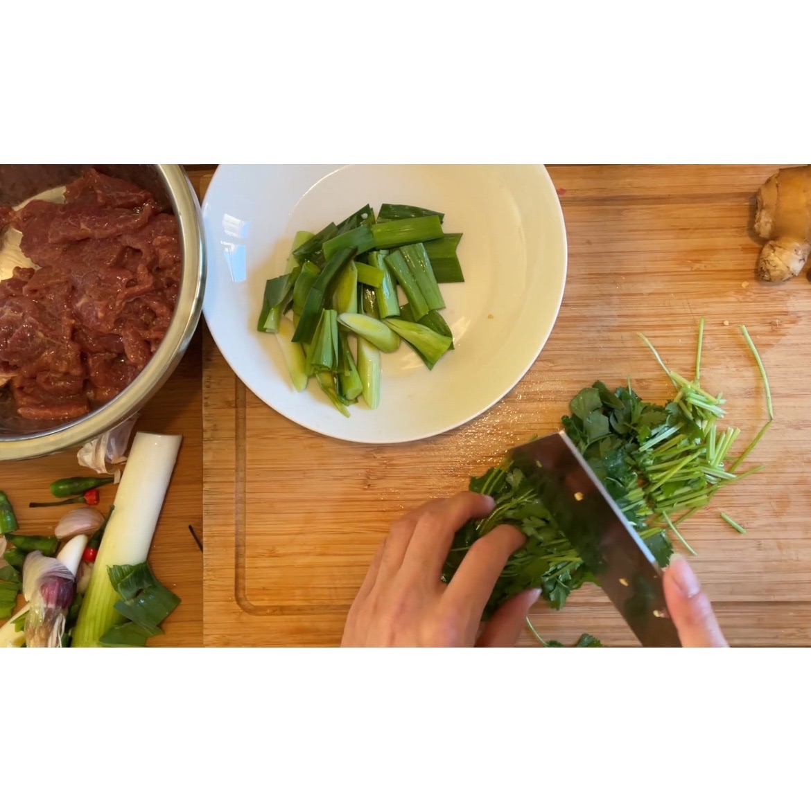 家庭版小炒牛肉
