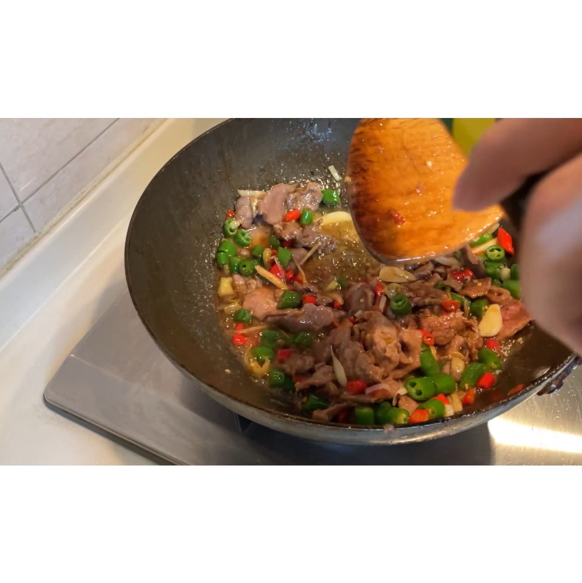 家庭版小炒牛肉