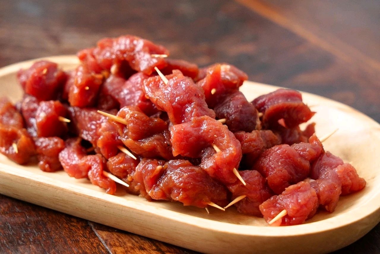 家庭版牙签牛肉