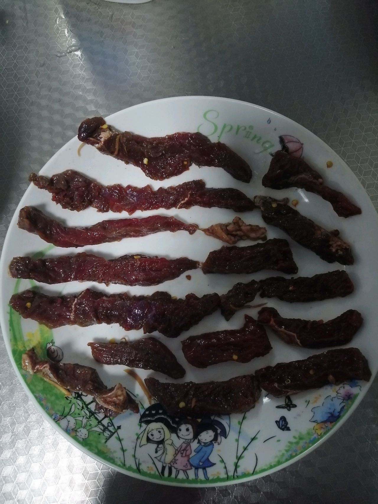 家庭版自制健康牛肉干（微波炉）