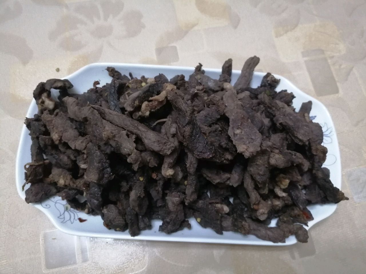家庭版自制健康牛肉干（微波炉）
