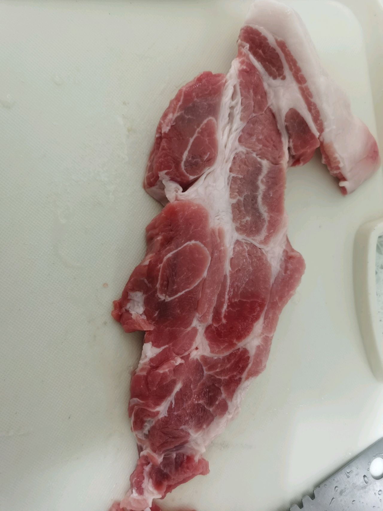 家庭少油版水煮肉片