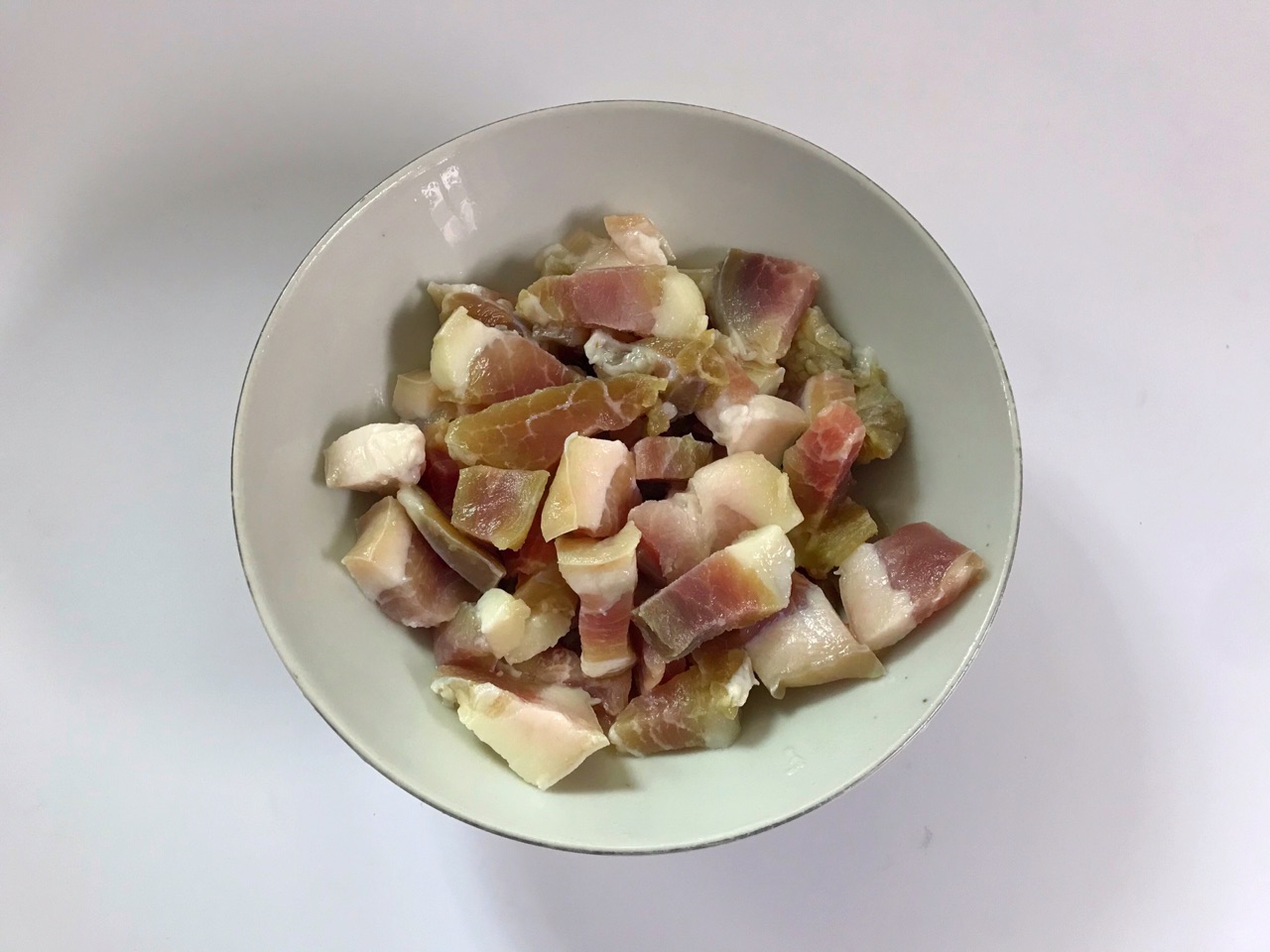 家乡的味道，绣花锦咸肉菜饭