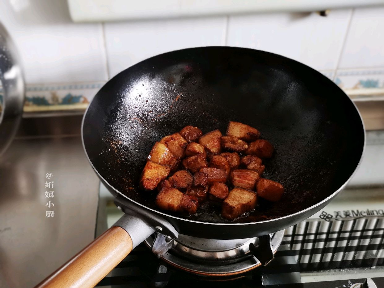 家乡味的笋干炖肉