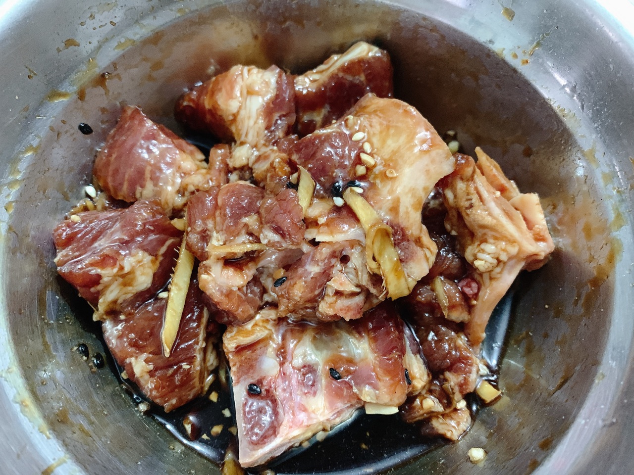 加油干饭人！排骨蒸饭献给自己