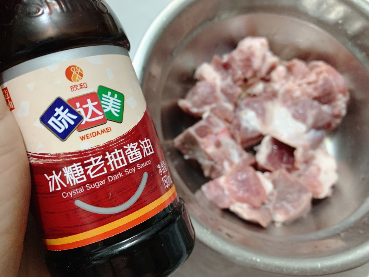 加油干饭人！排骨蒸饭献给自己