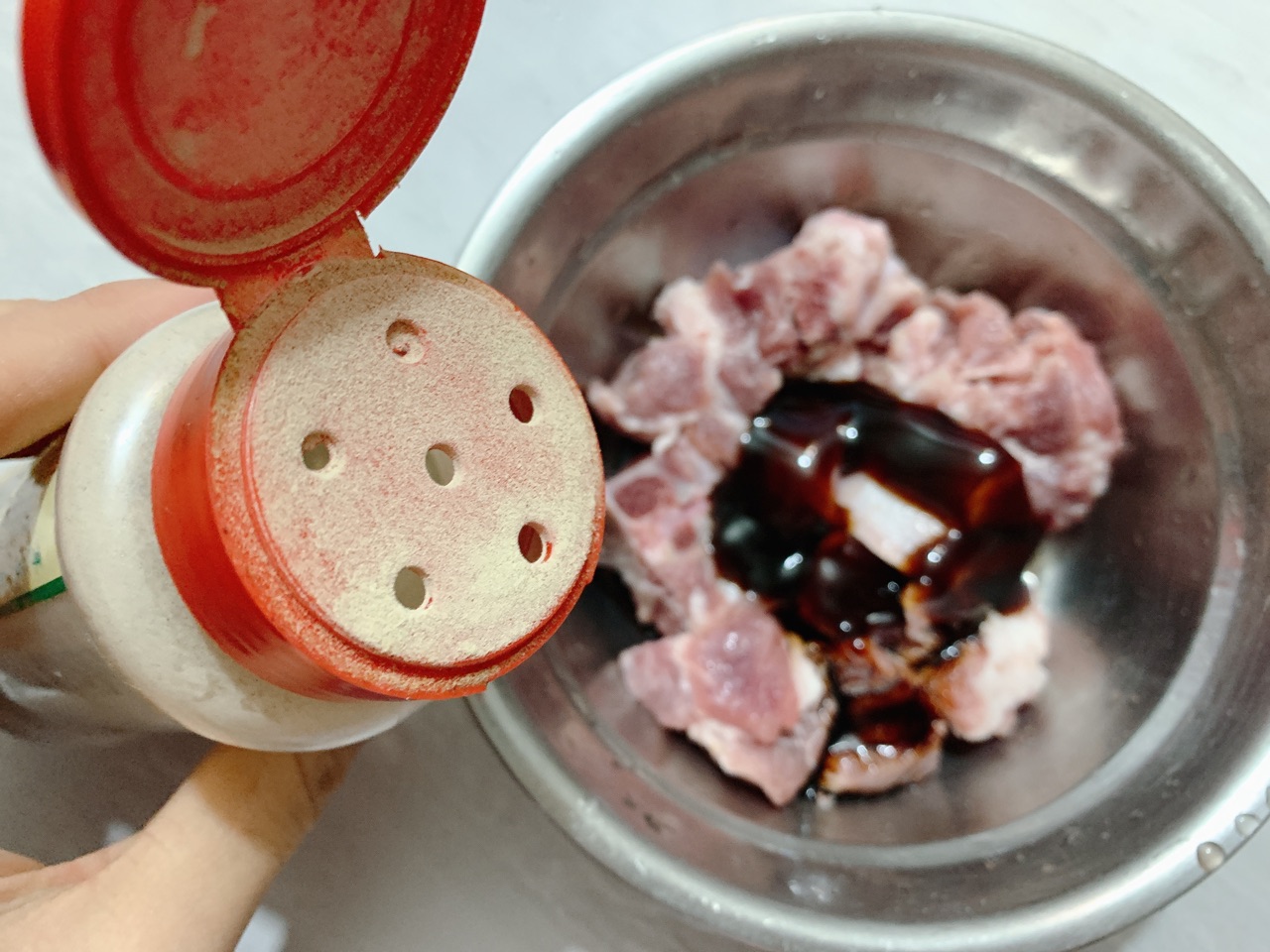 加油干饭人！排骨蒸饭献给自己