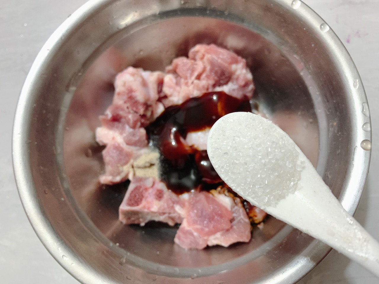 加油干饭人！排骨蒸饭献给自己