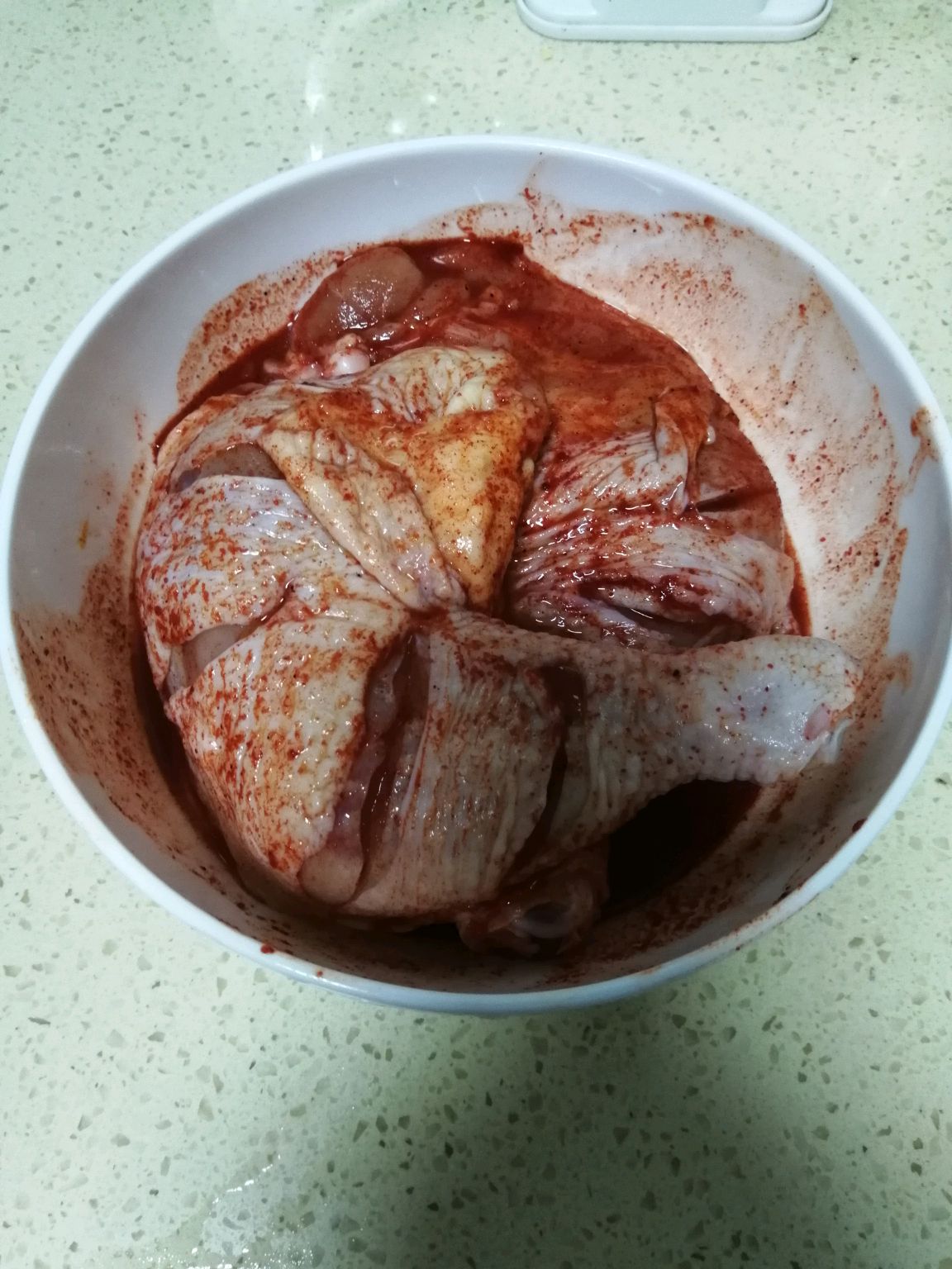 简单奥尔良烤鸡腿