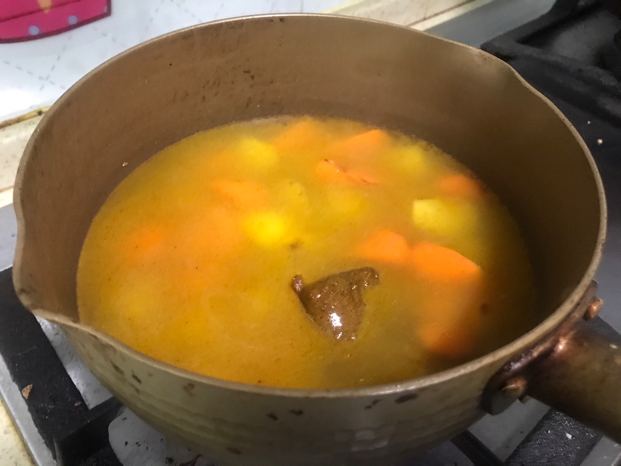 简单版咖喱虾