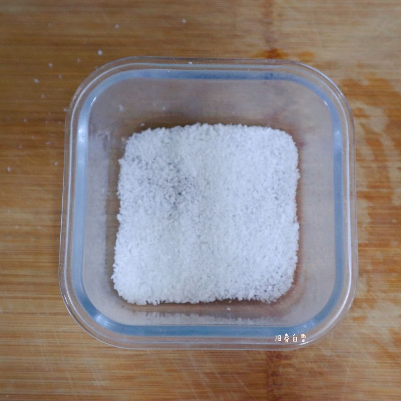 简单版抹茶牛奶小方（无淡奶油）