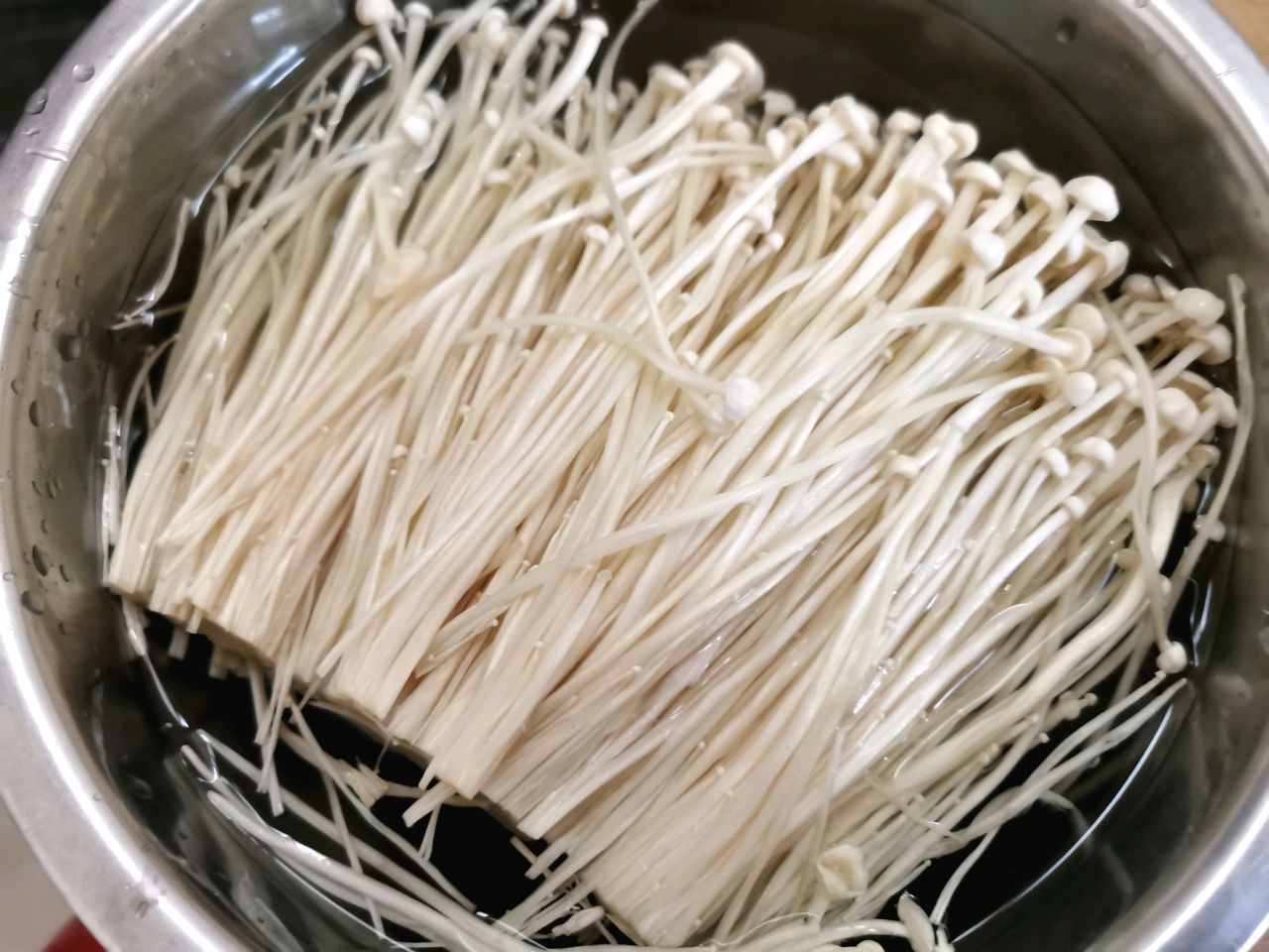 简单版蒸金针菇