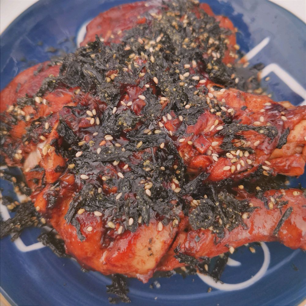 简单的鸡腿