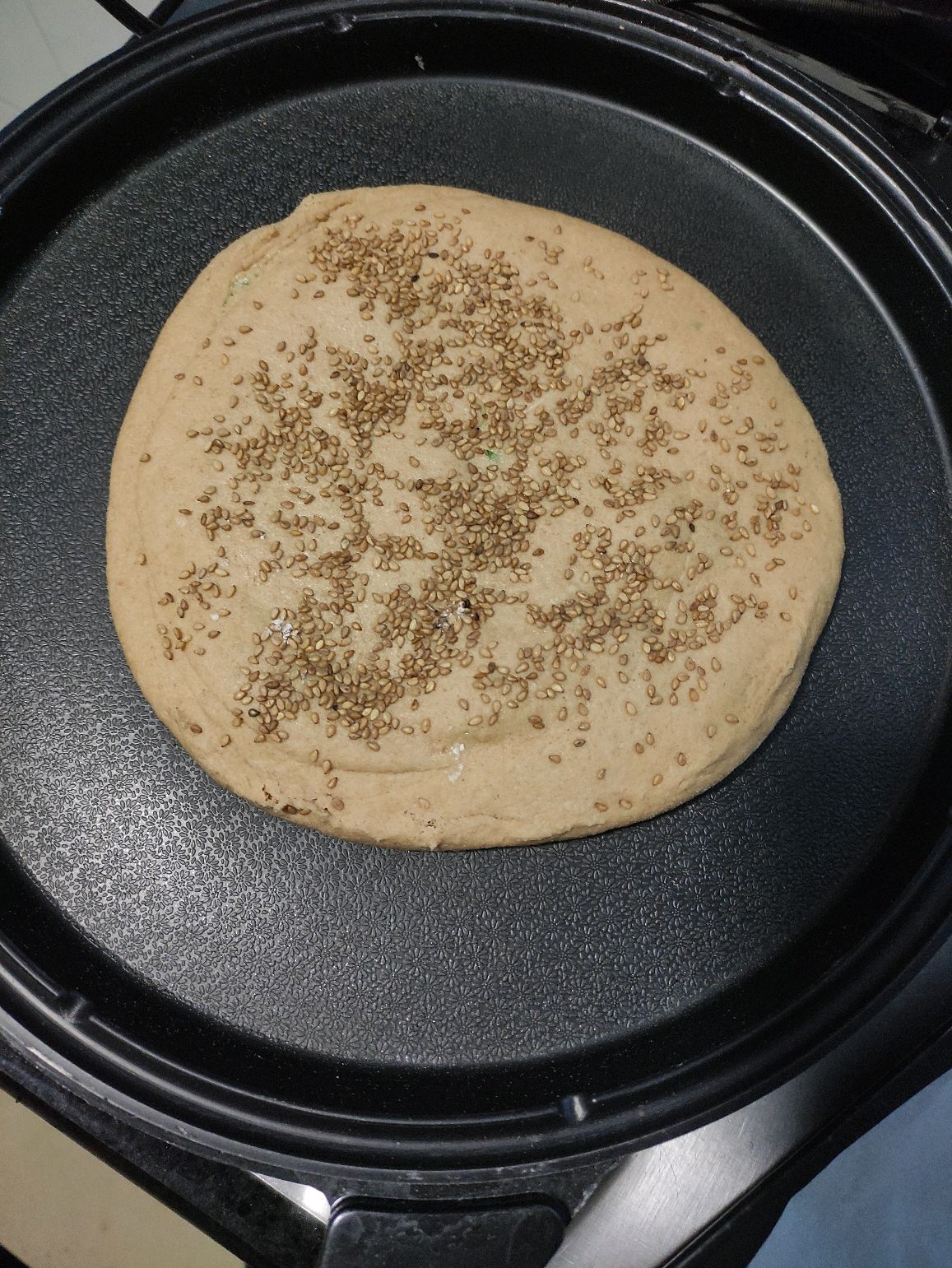 简单方便做出葱油大饼