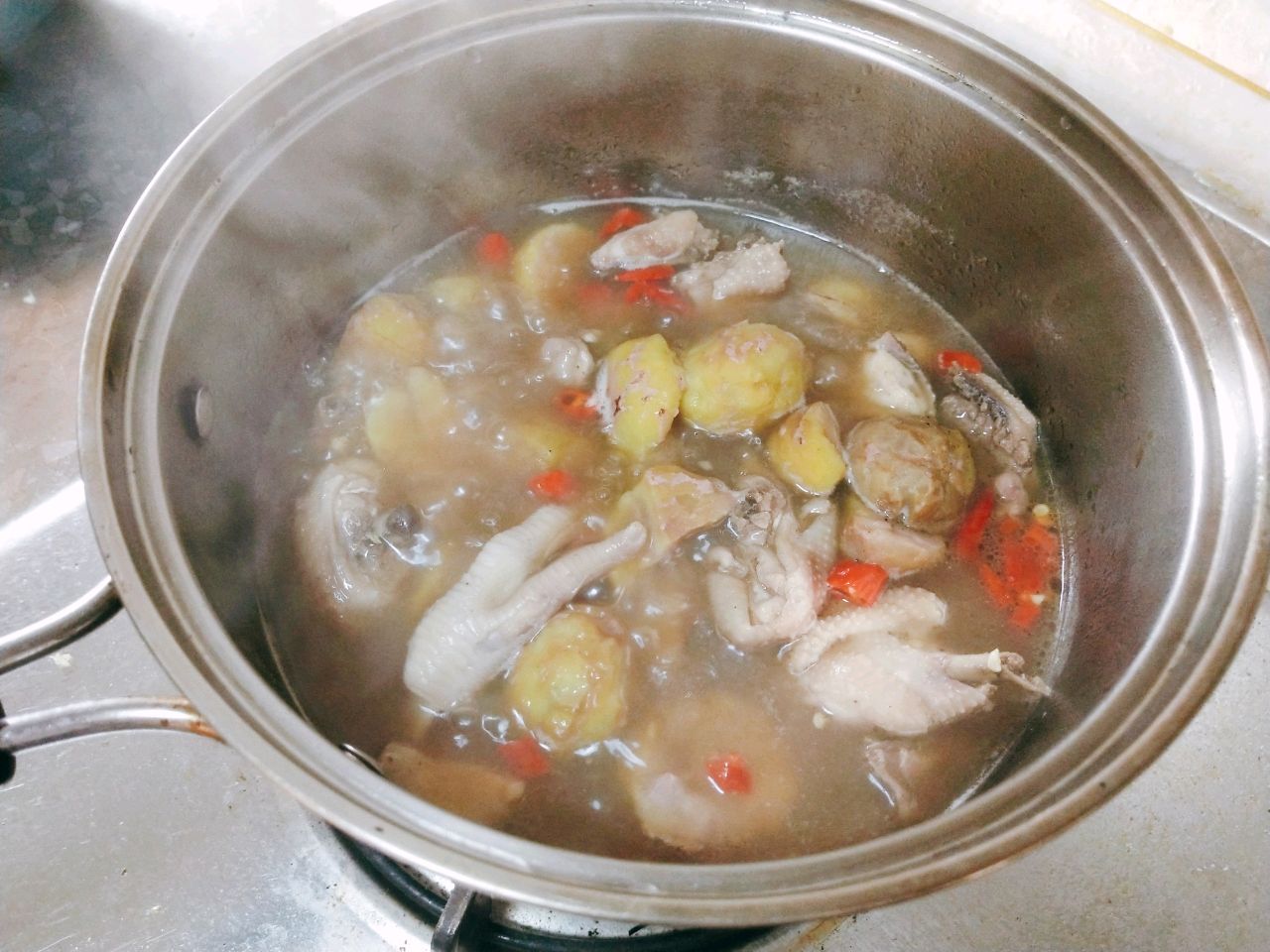 简单好吃的板栗烧鸡