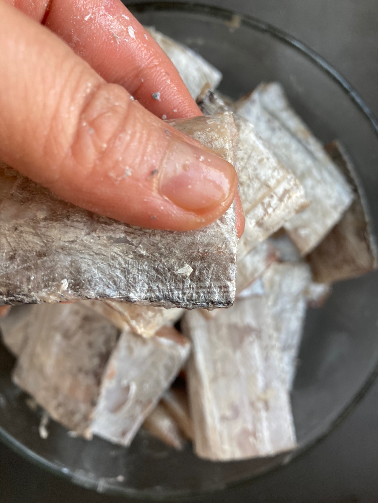简单好吃的烤带鱼