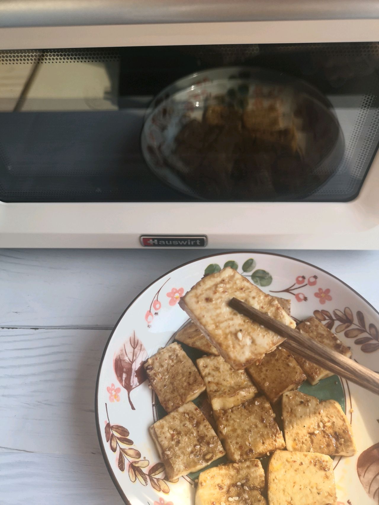 简单好吃的香辣烤豆腐