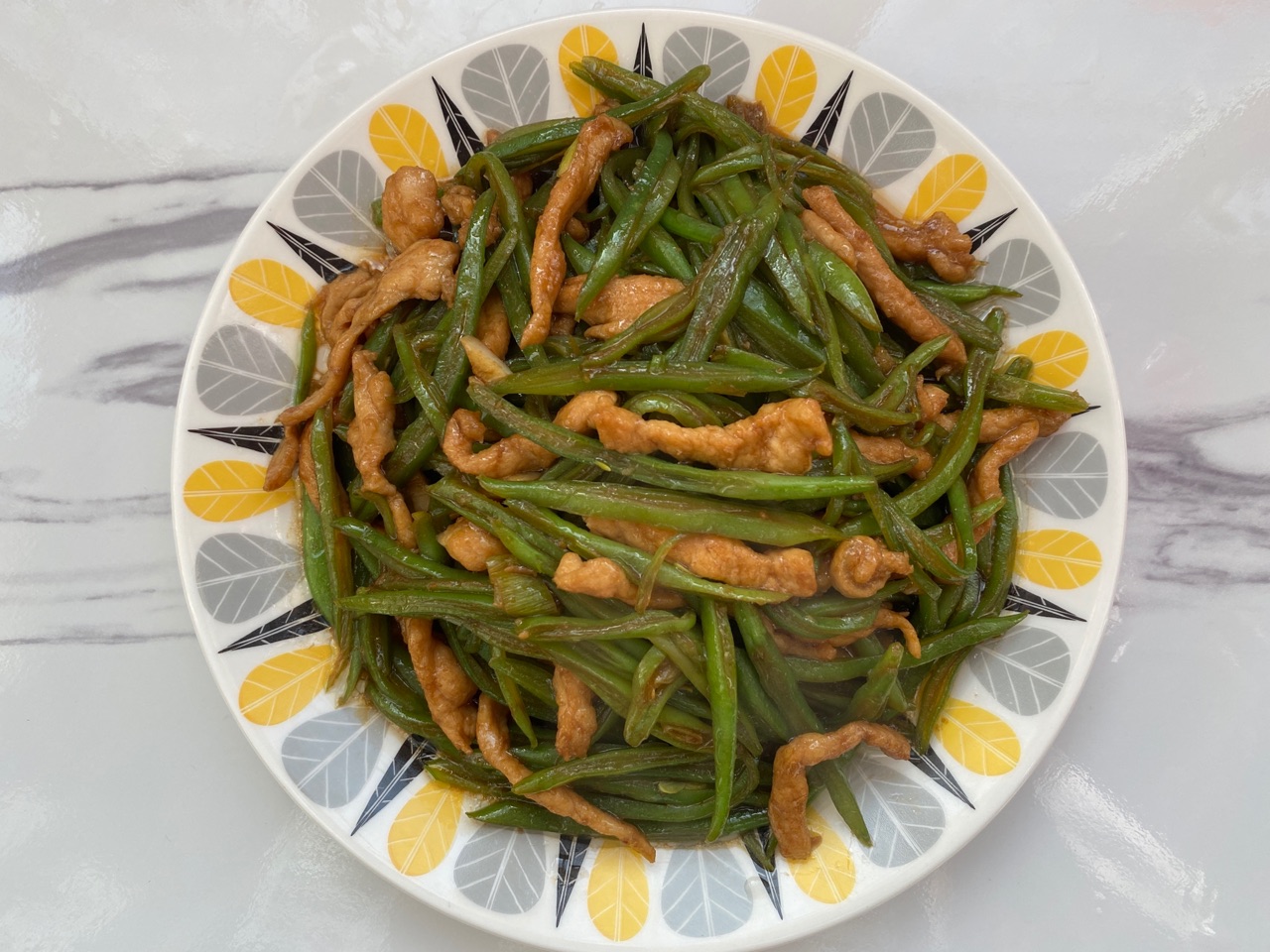 简单家常菜豆角丝炒肉,营养美味又下饭❗️