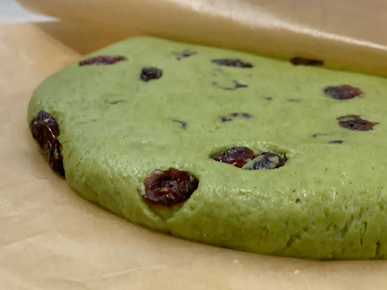 简单家庭圣诞小吃：蔓越抹茶司康