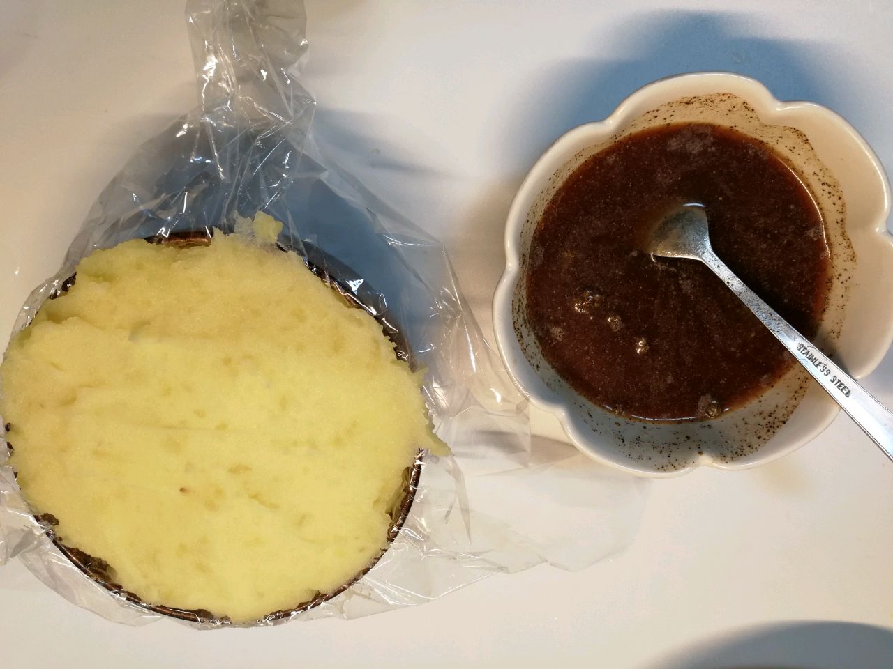 简单快捷美味的～～耗油土豆泥