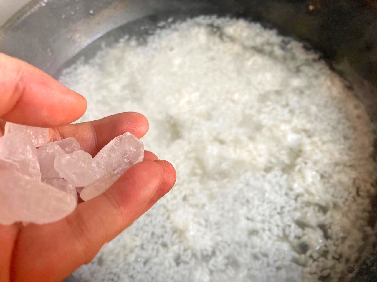 简单快手的早餐米酒汤圆