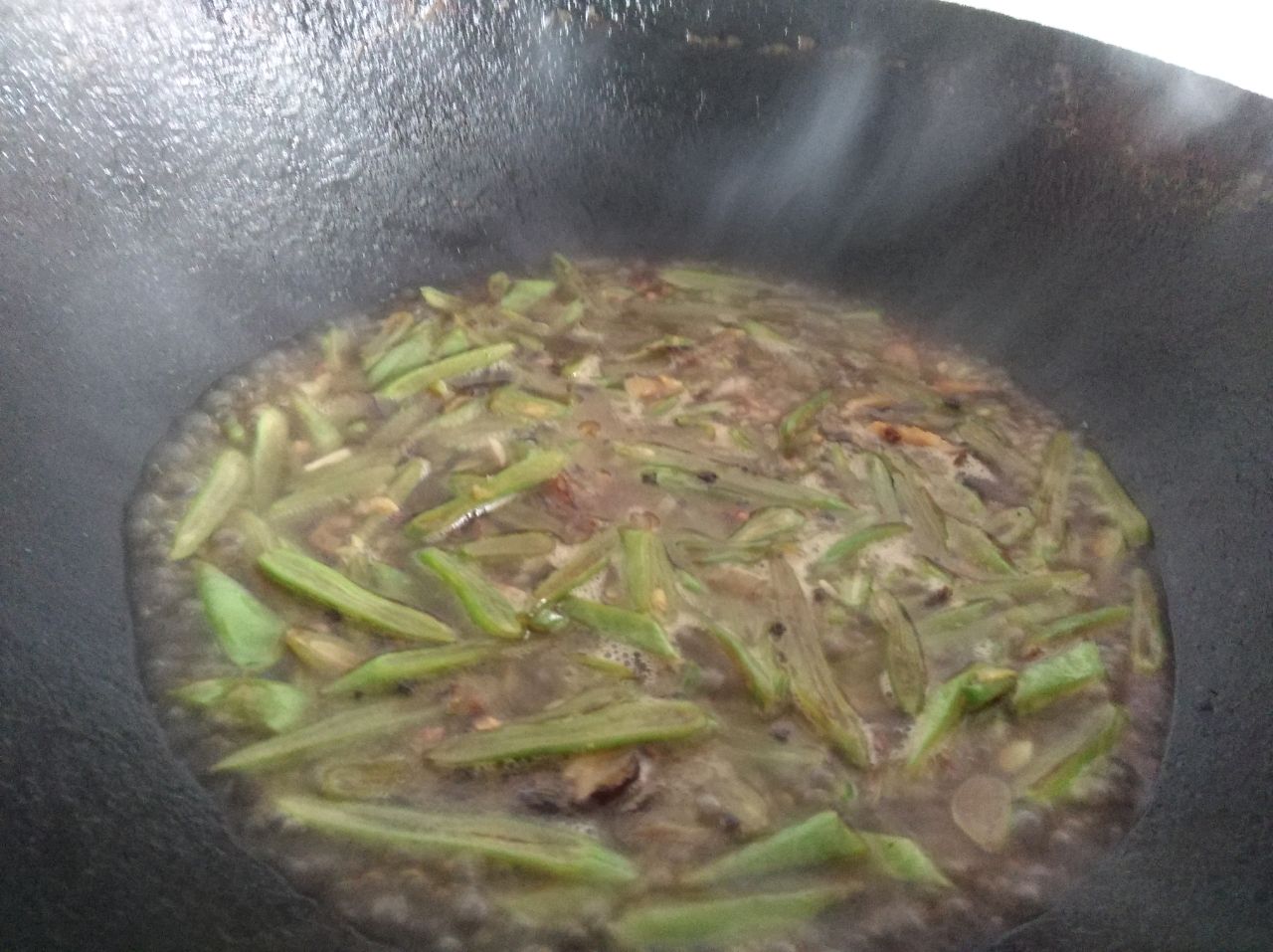 简单快手豆角焖面