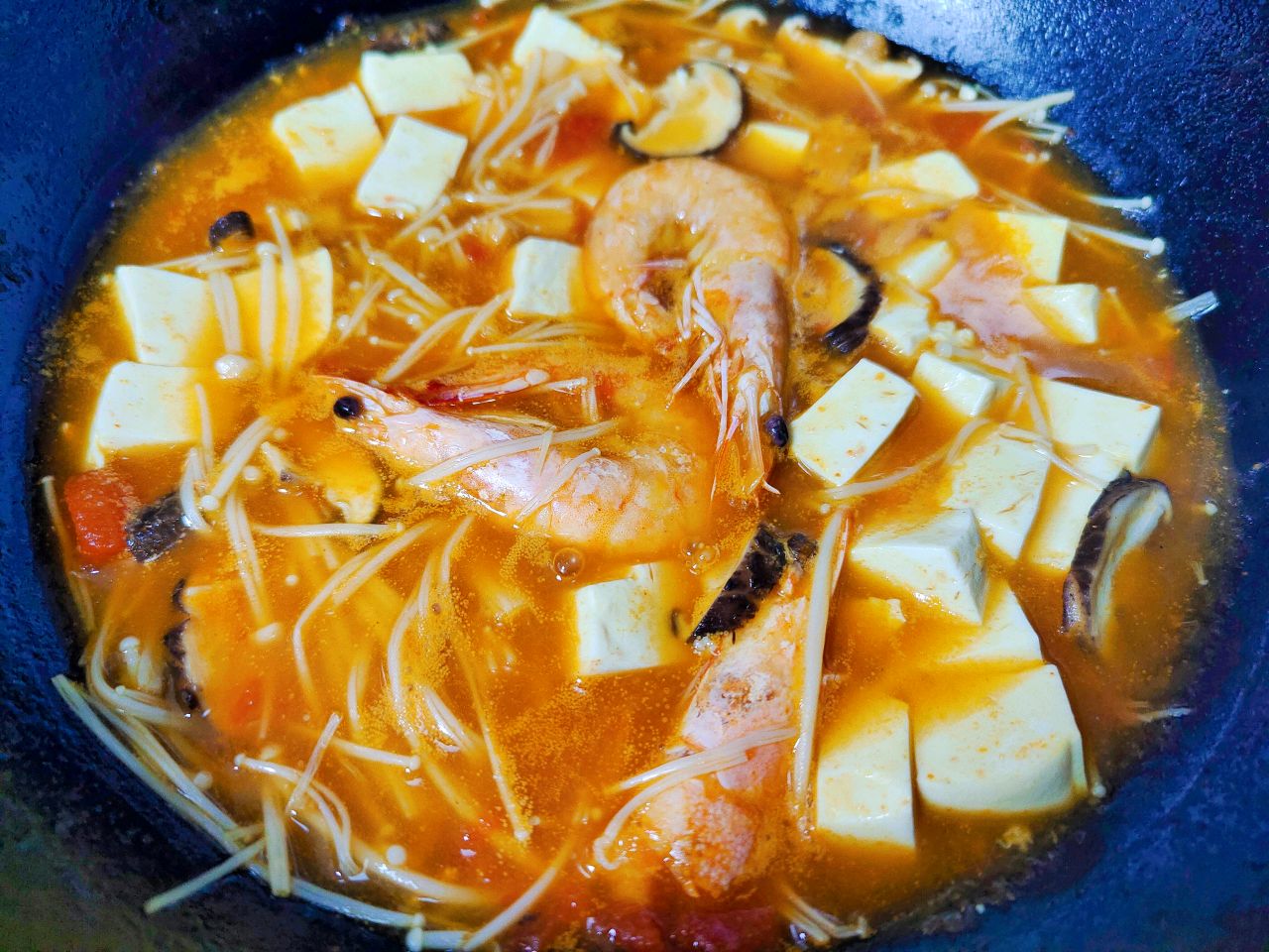 简单快手韩式豆腐汤