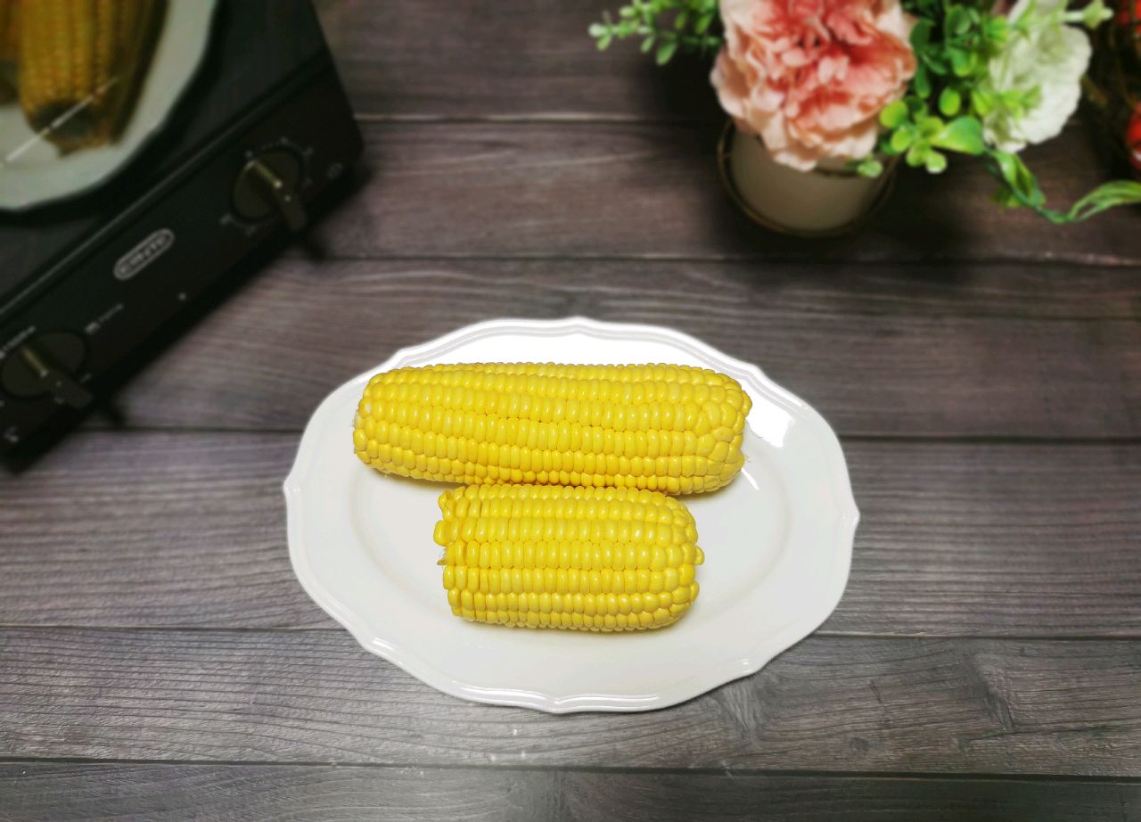 简单快手烤玉米