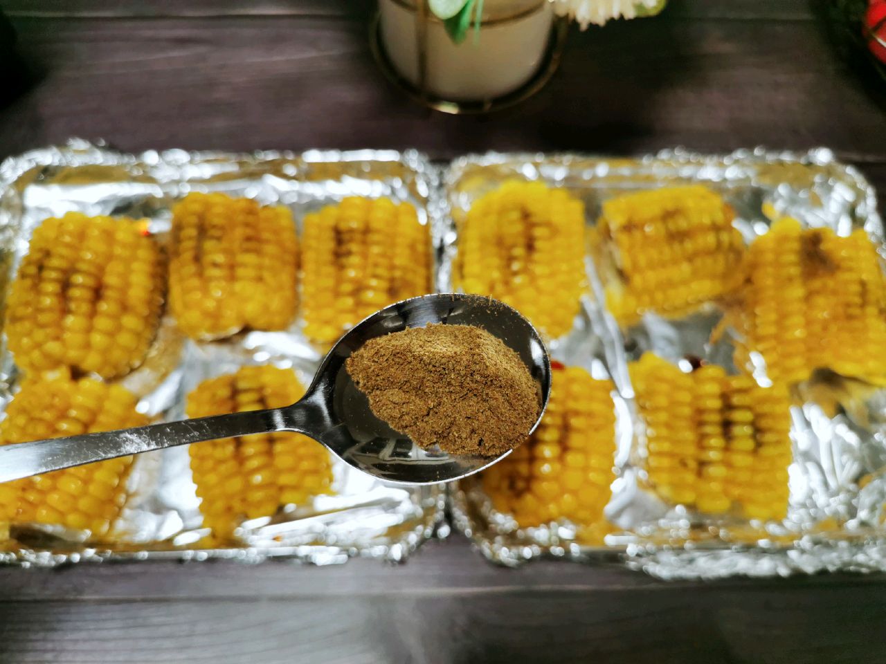 简单快手烤玉米