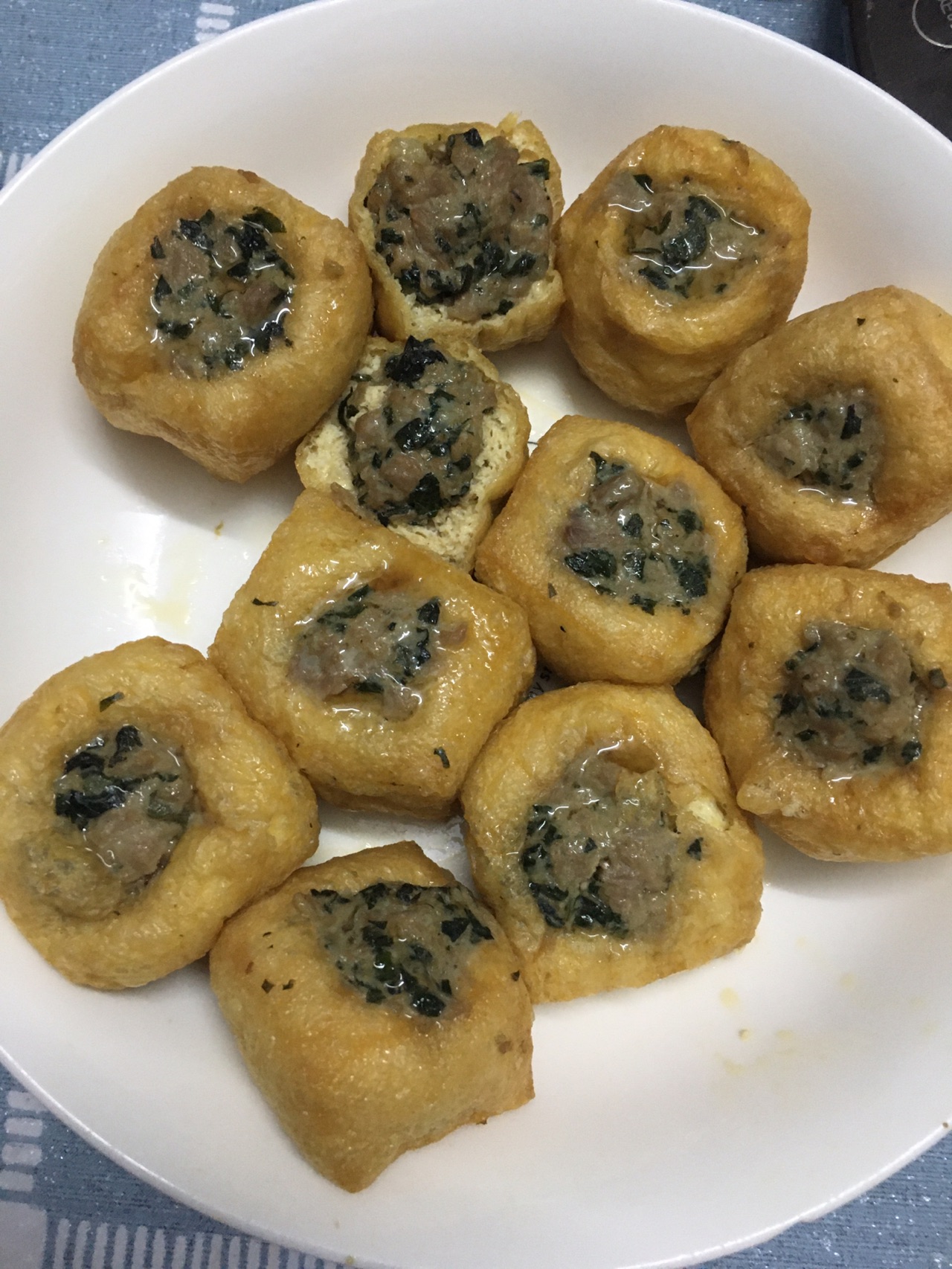 简单酿豆腐