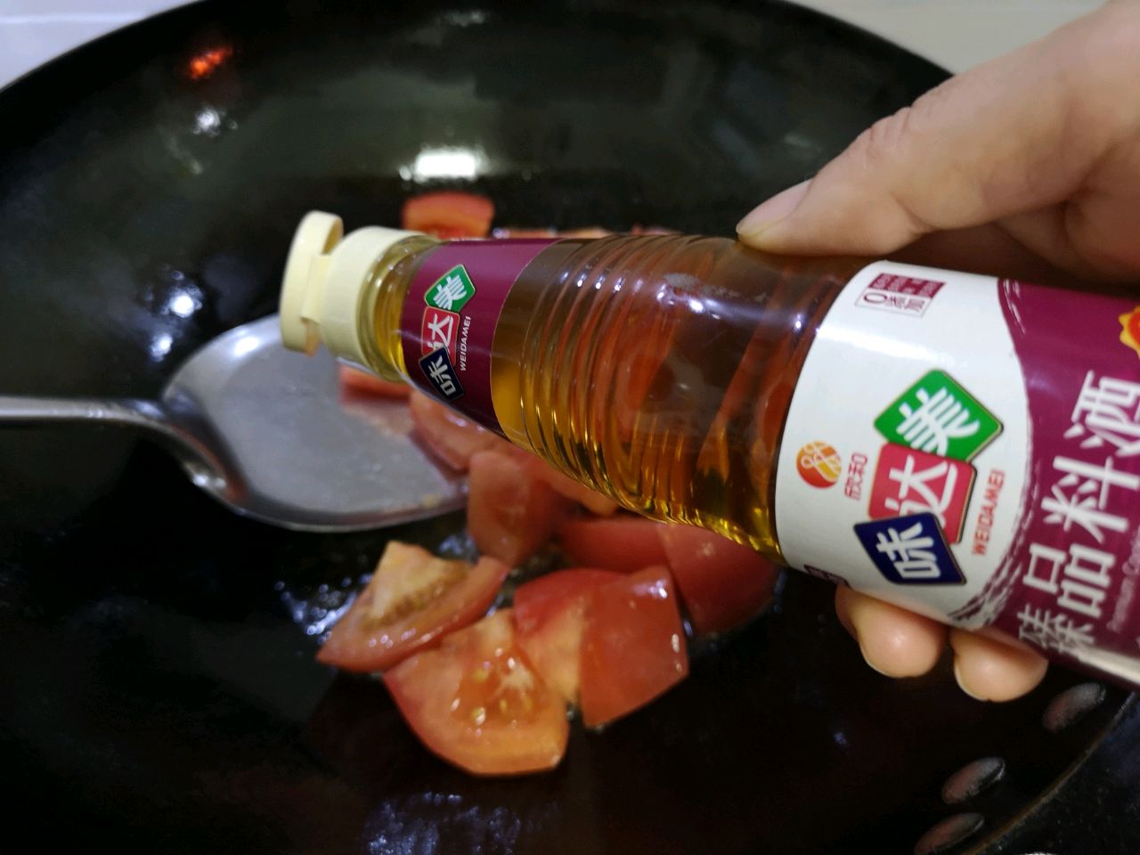 简单素食~蕃茄豆腐