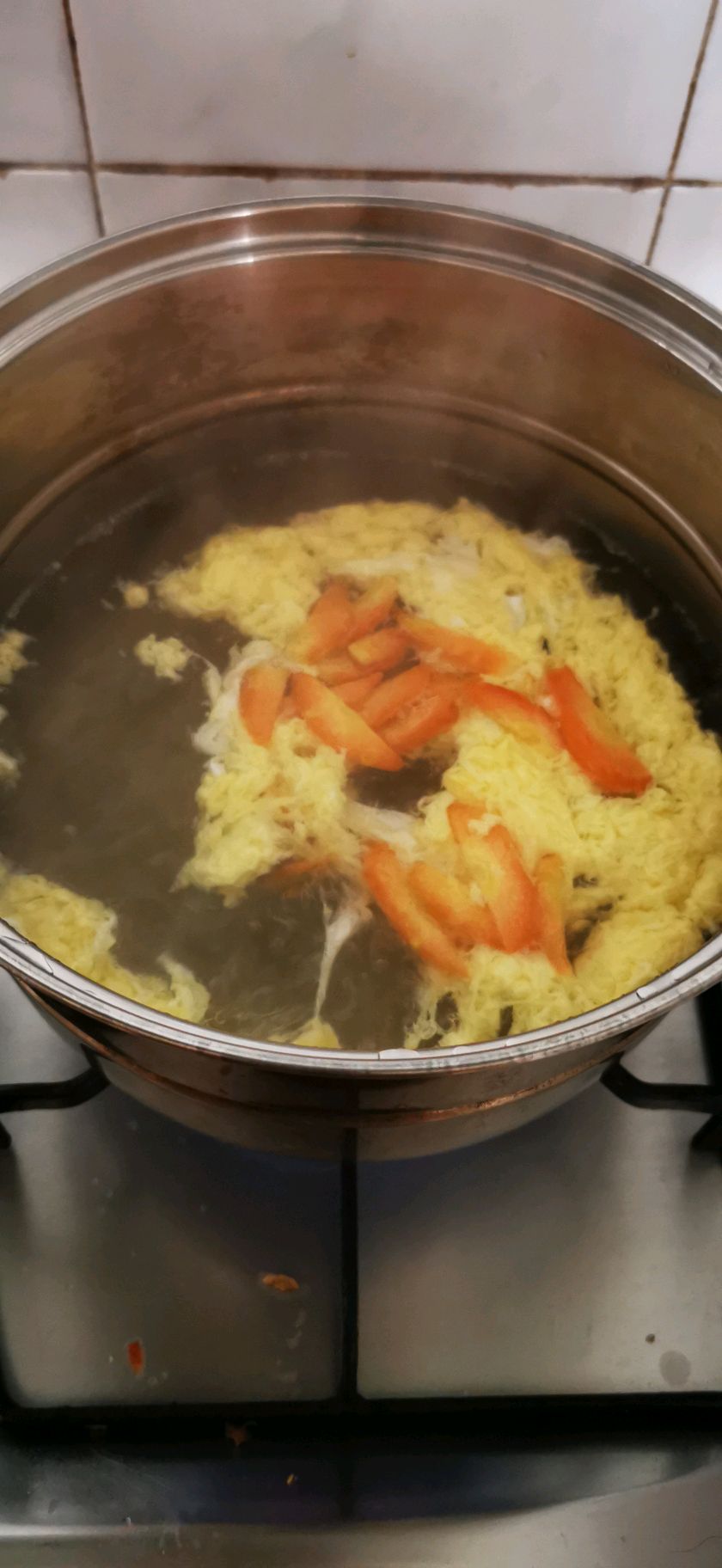 简单易学的虾滑鸡蛋汤