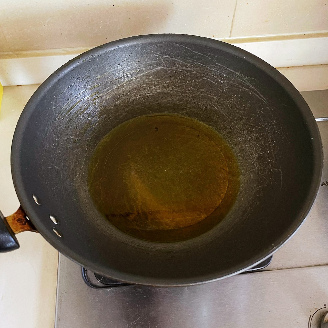 简单易做的鸡蛋白菜烧油渣