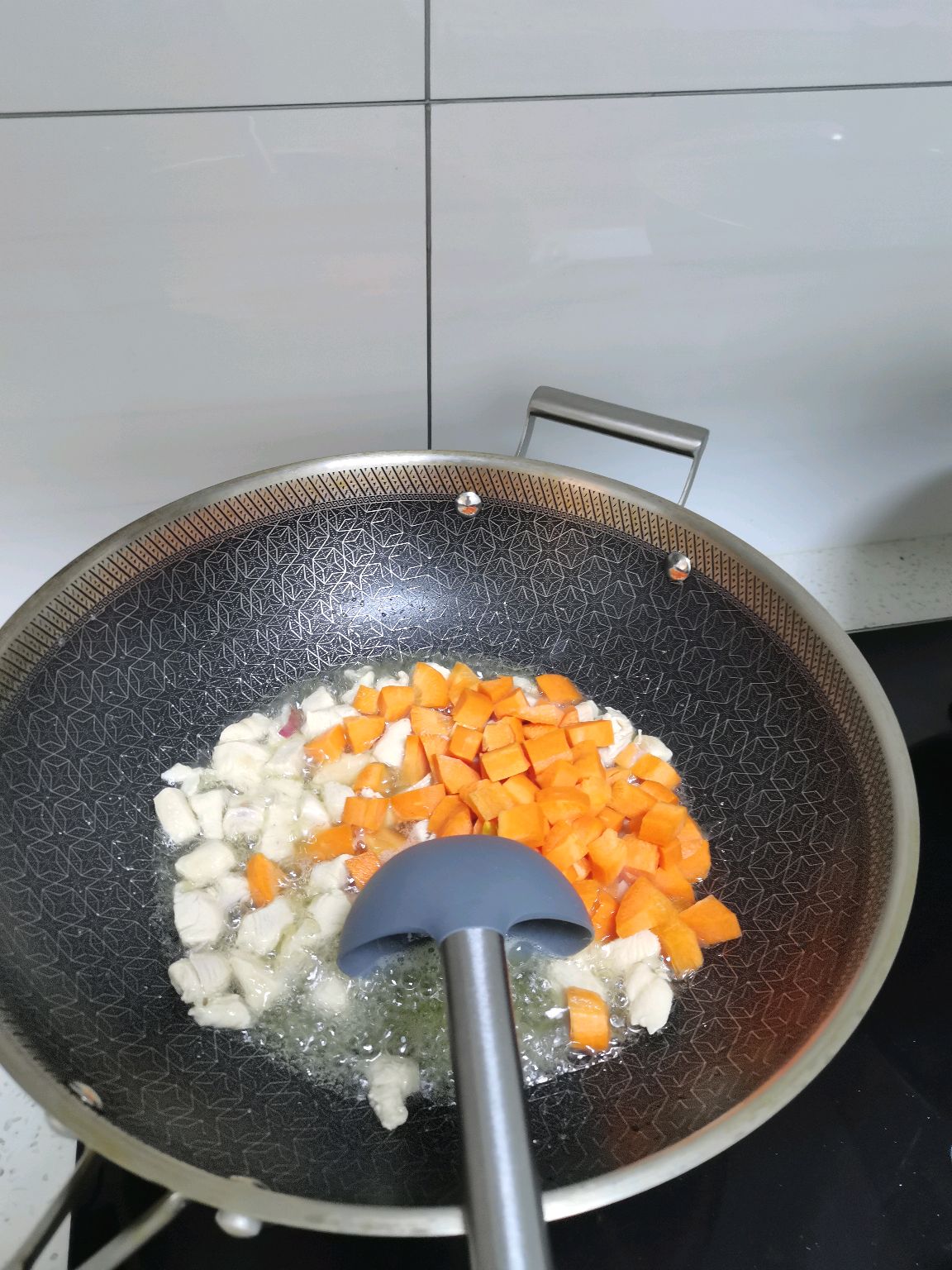 简单营养均衡咖喱饭