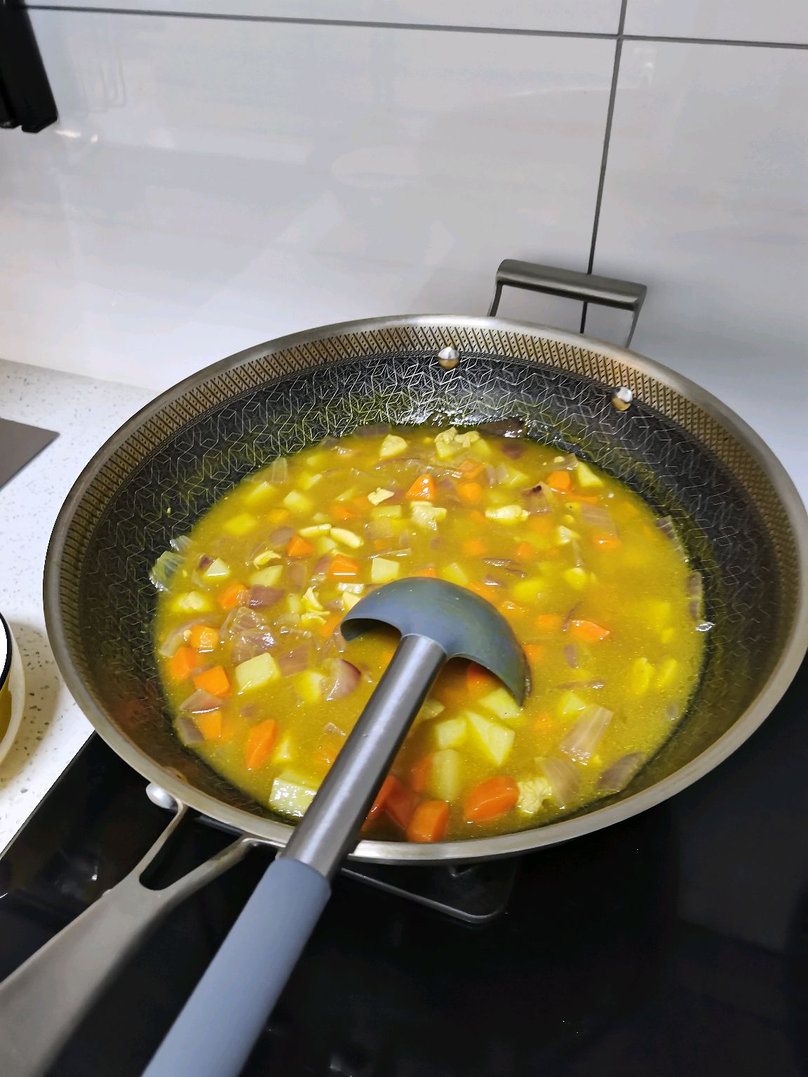简单营养均衡咖喱饭