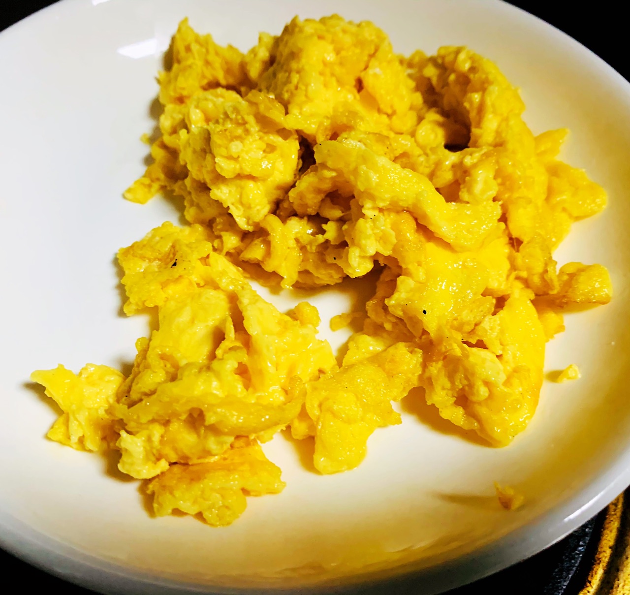 简单又减肥的菜-菠菜炒鸡蛋